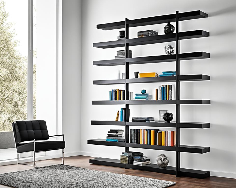 modern bookshelf