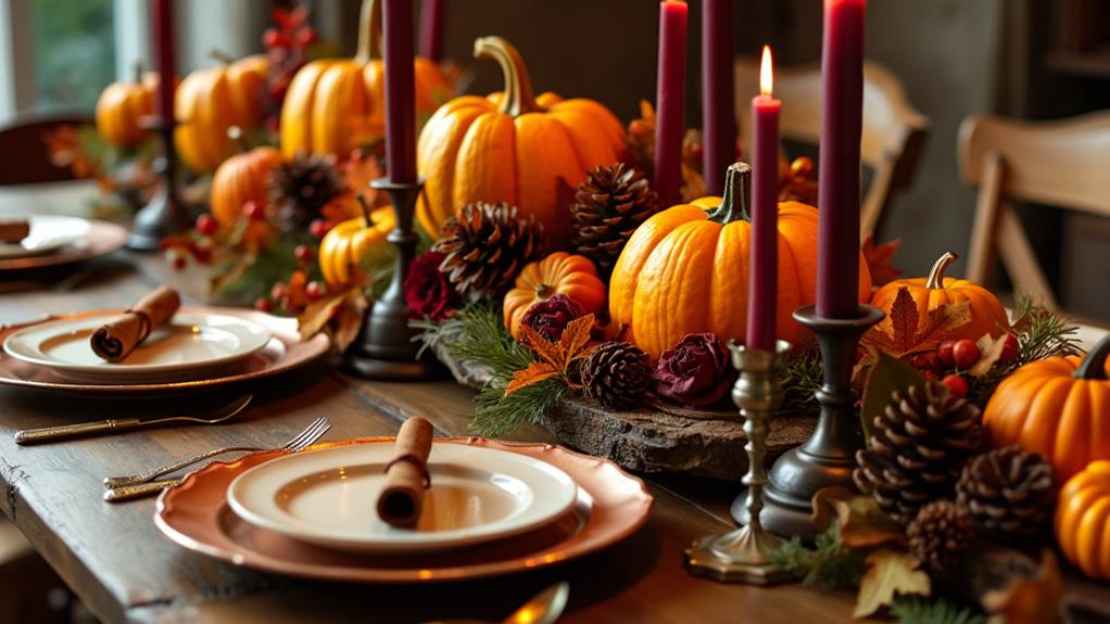 elegant autumn table ideas