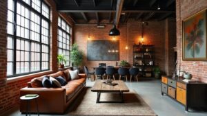 industrial chic home decor