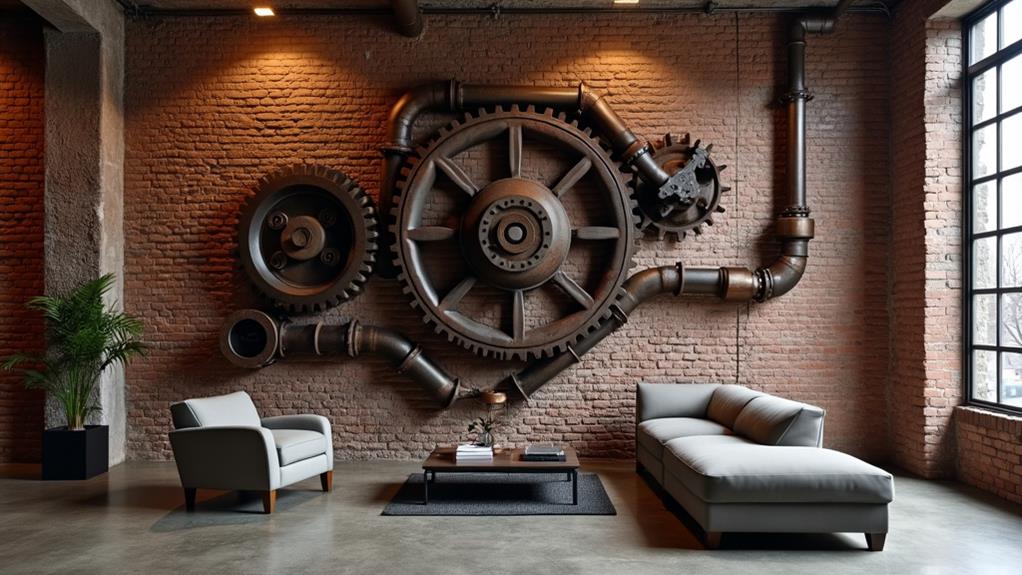 transformative industrial wall art