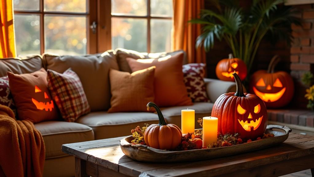 unique pumpkin autumn decor