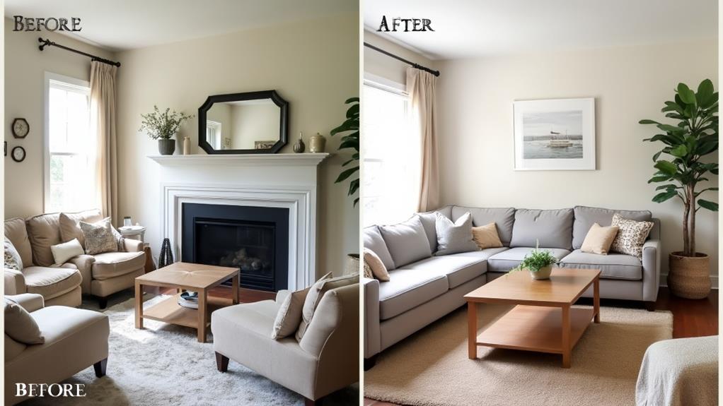 affordable living room makeovers