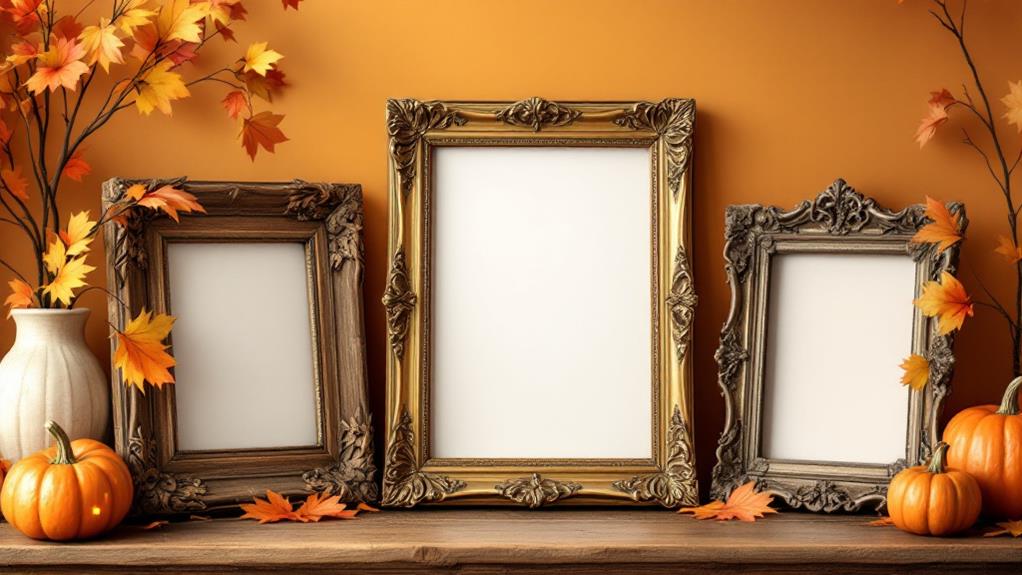 autumn memory picture frames