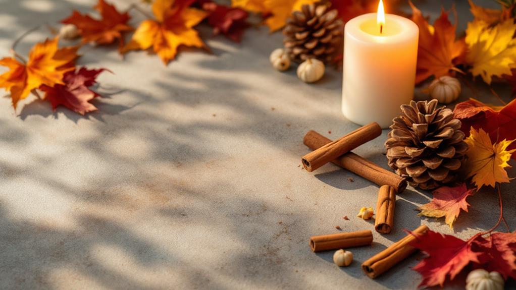 cozy autumn candle scents