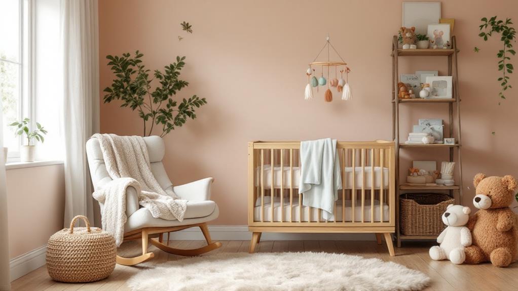 cozy fall nursery furniture