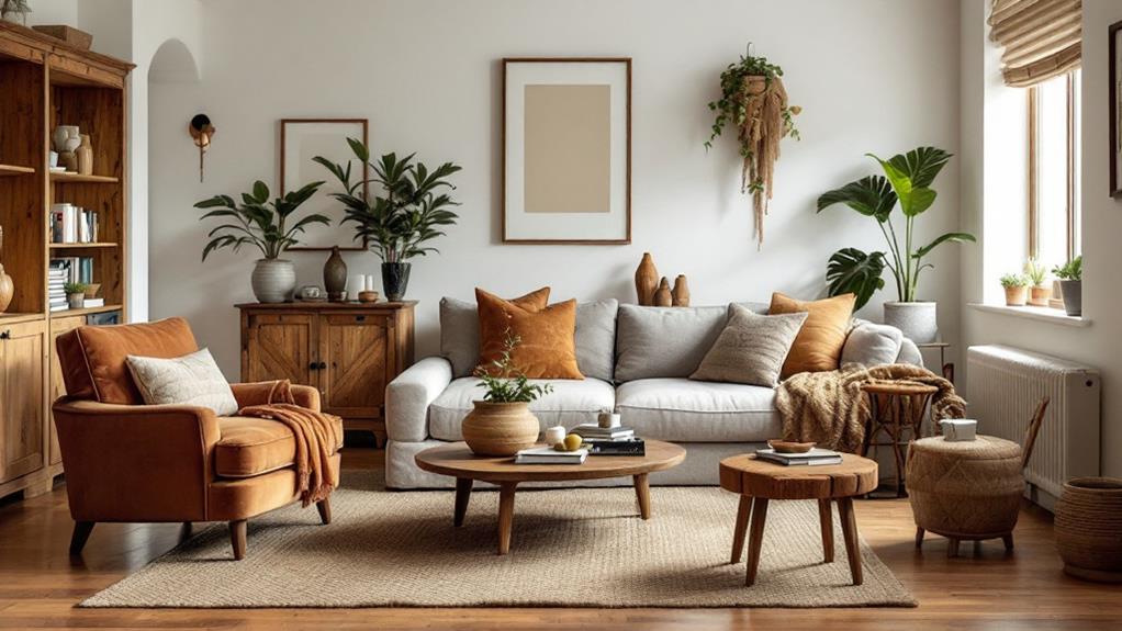 cozy handcrafted fall furniture