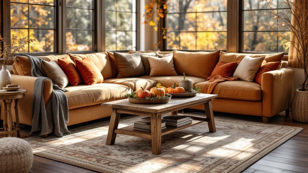 essential fall living room furnishings