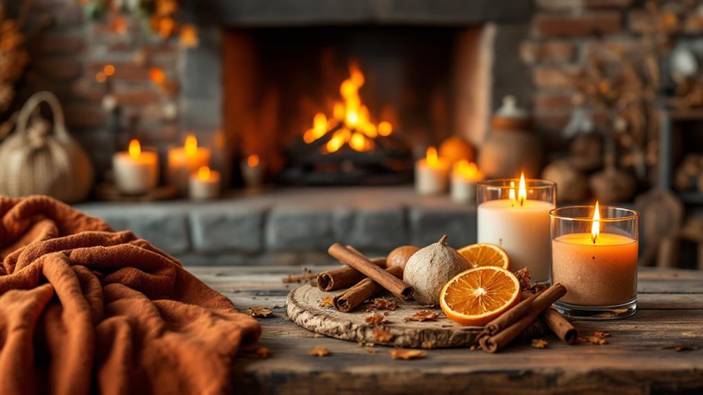 fall color home fragrances