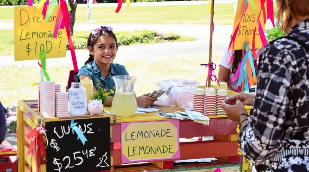 kids learning about entrepreneurship