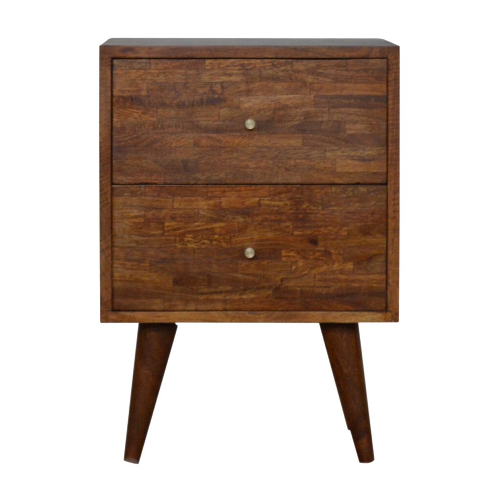 in1003 mixed chestnut bedside