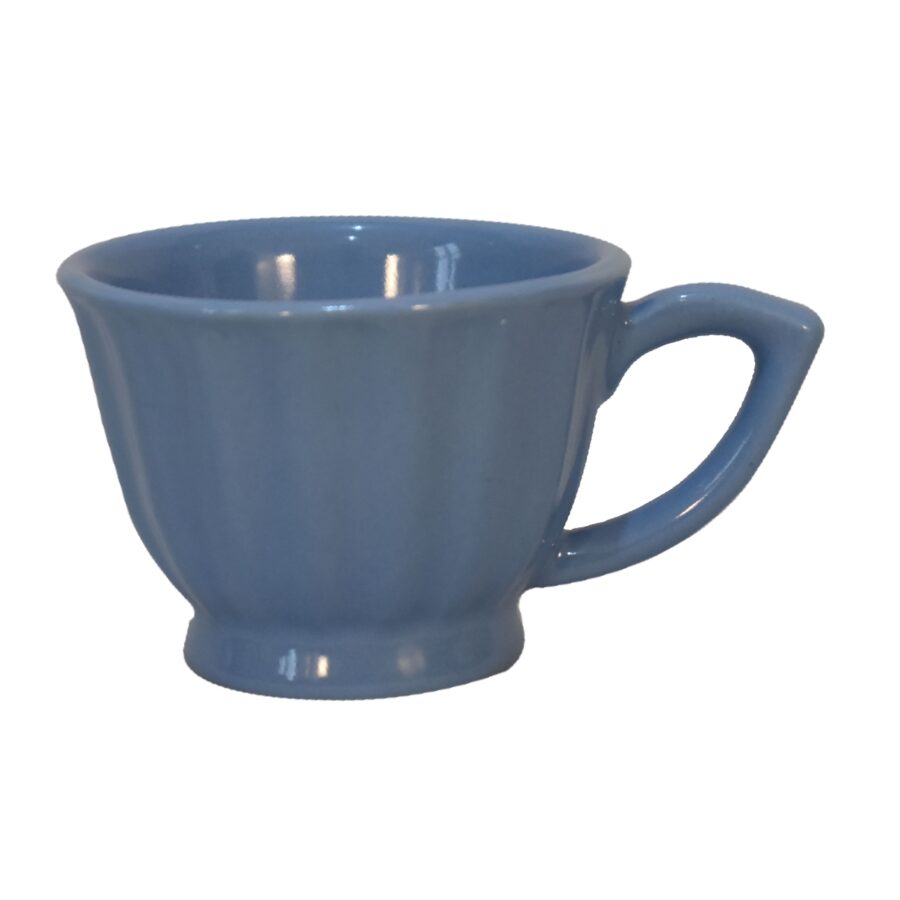 in3109 blue petal mug set of 4