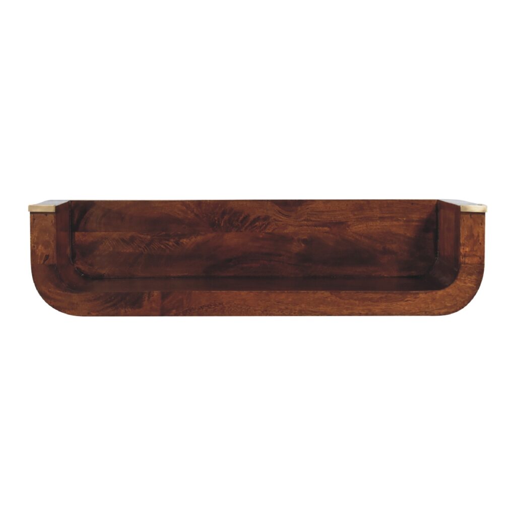 in3456 indira chestnut floating console table