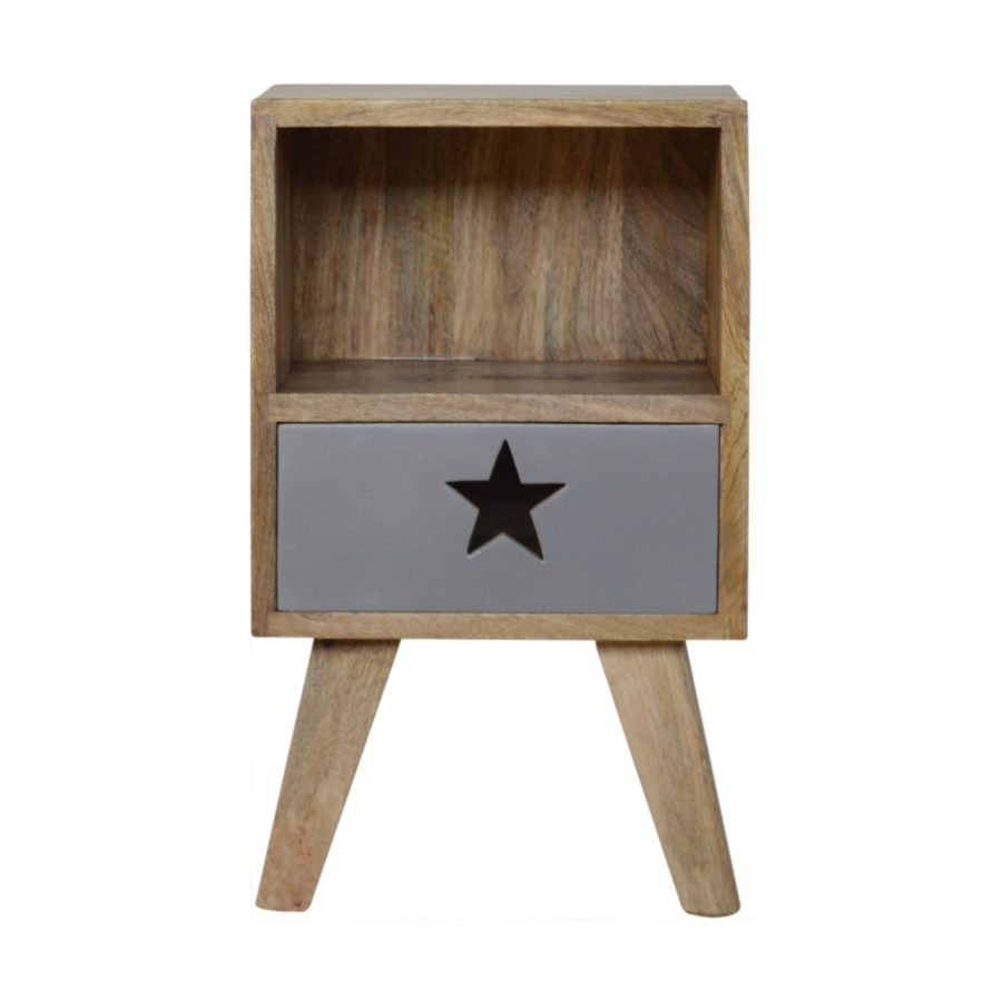 Small Star Painted Bedside