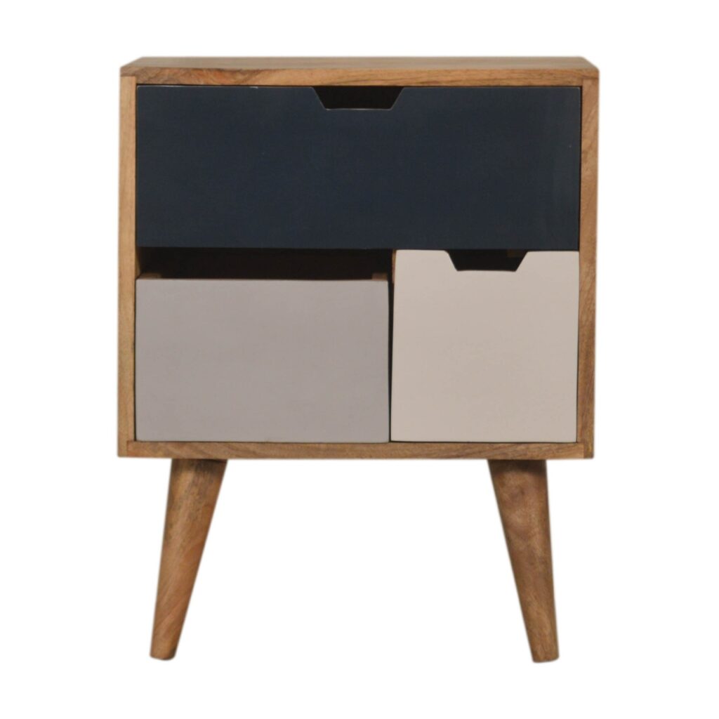 in1483 navy multi bedside with removable drawers