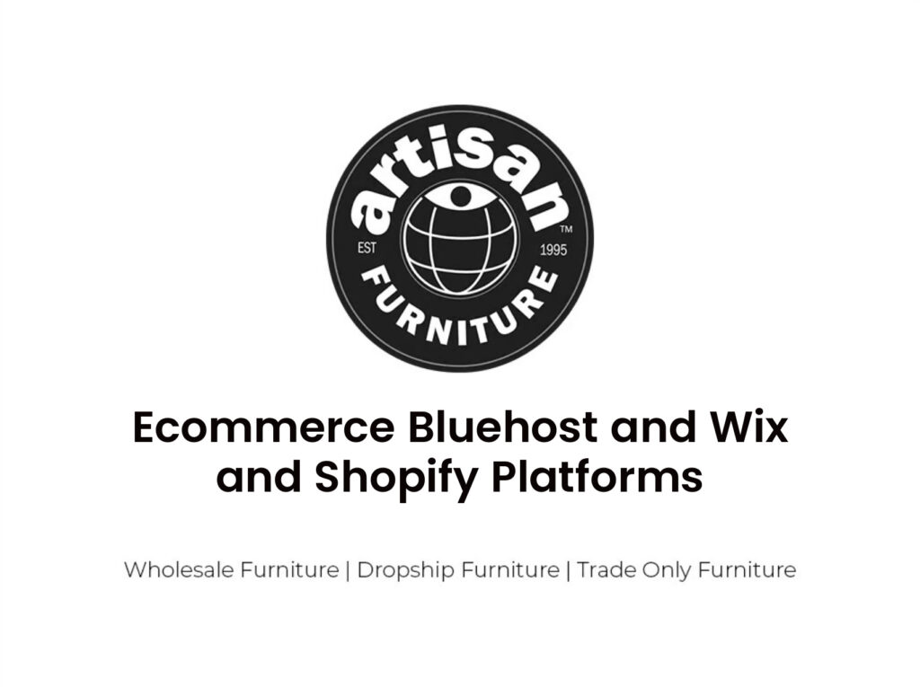 Ecommerce Bluehost and Wix and Shopify Platforms