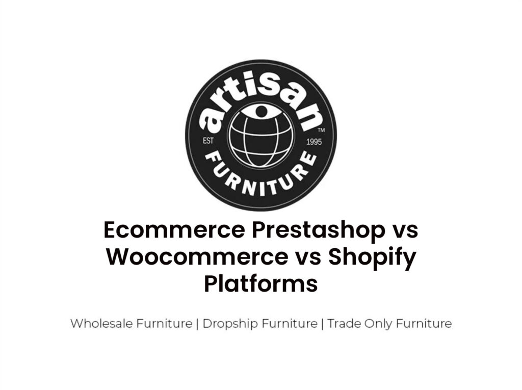 Ecommerce Prestashop vs  Woocommerce vs  Shopify Platforms