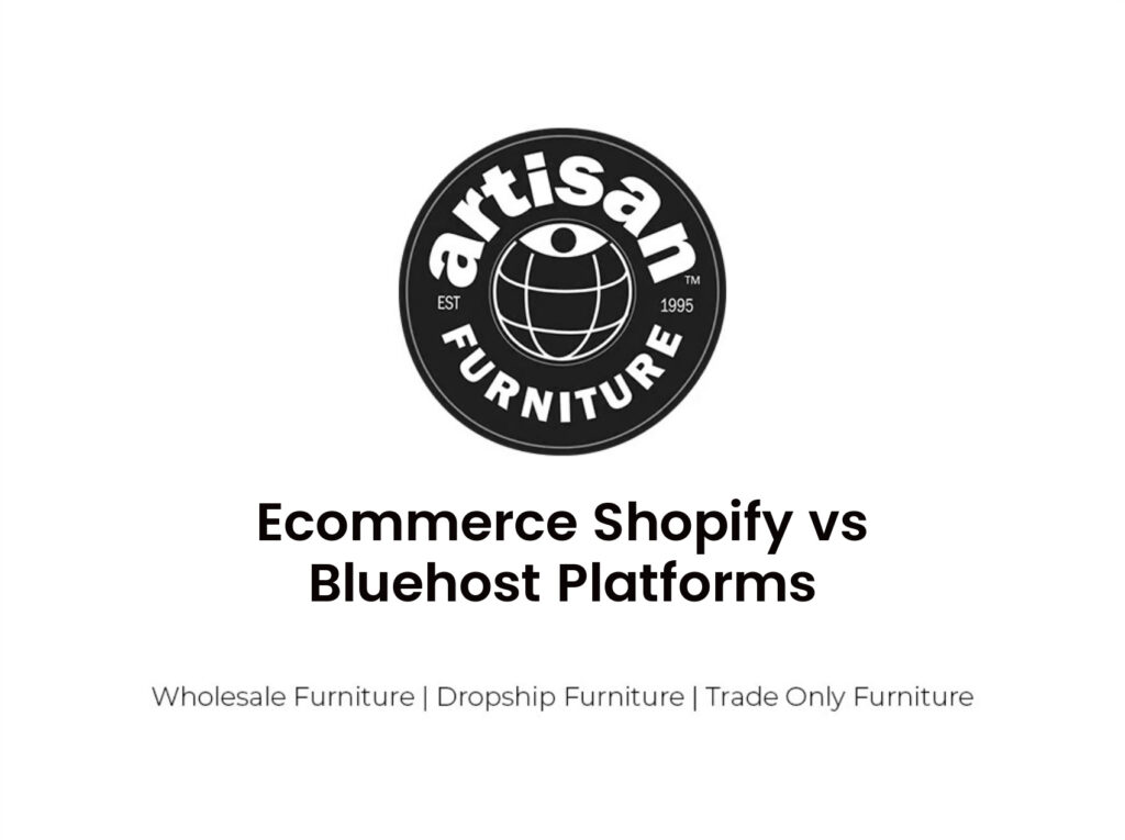Ecommerce Shopify vs Bluehost Platforms