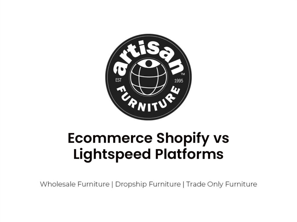 Ecommerce Shopify vs Lightspeed Platforms