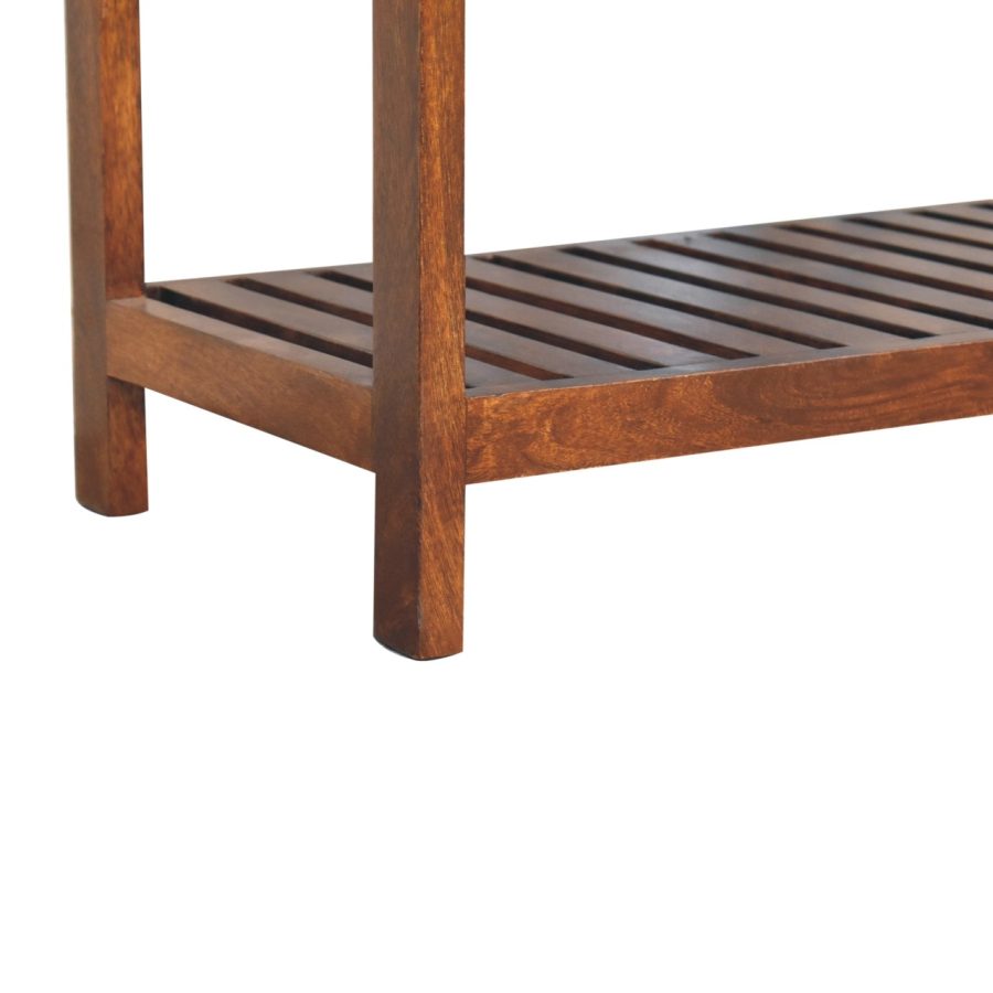 Buffalo Slatted Square Bench - Image 9