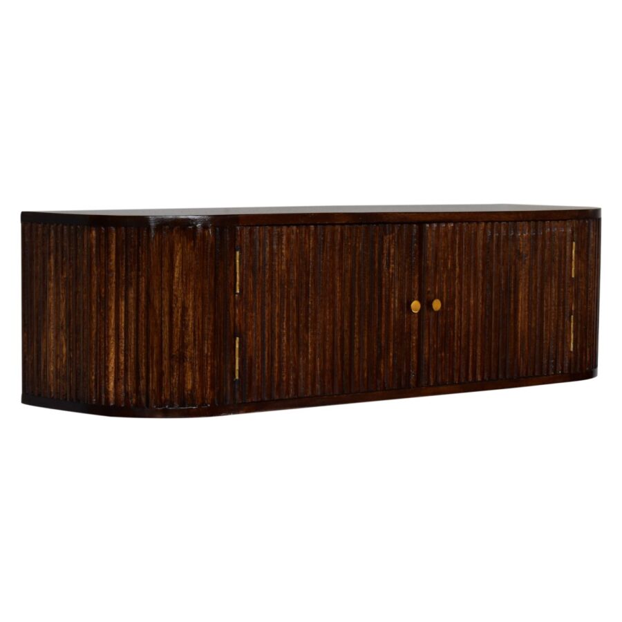 Chunky Chestnut Floating Bedside - Image 4