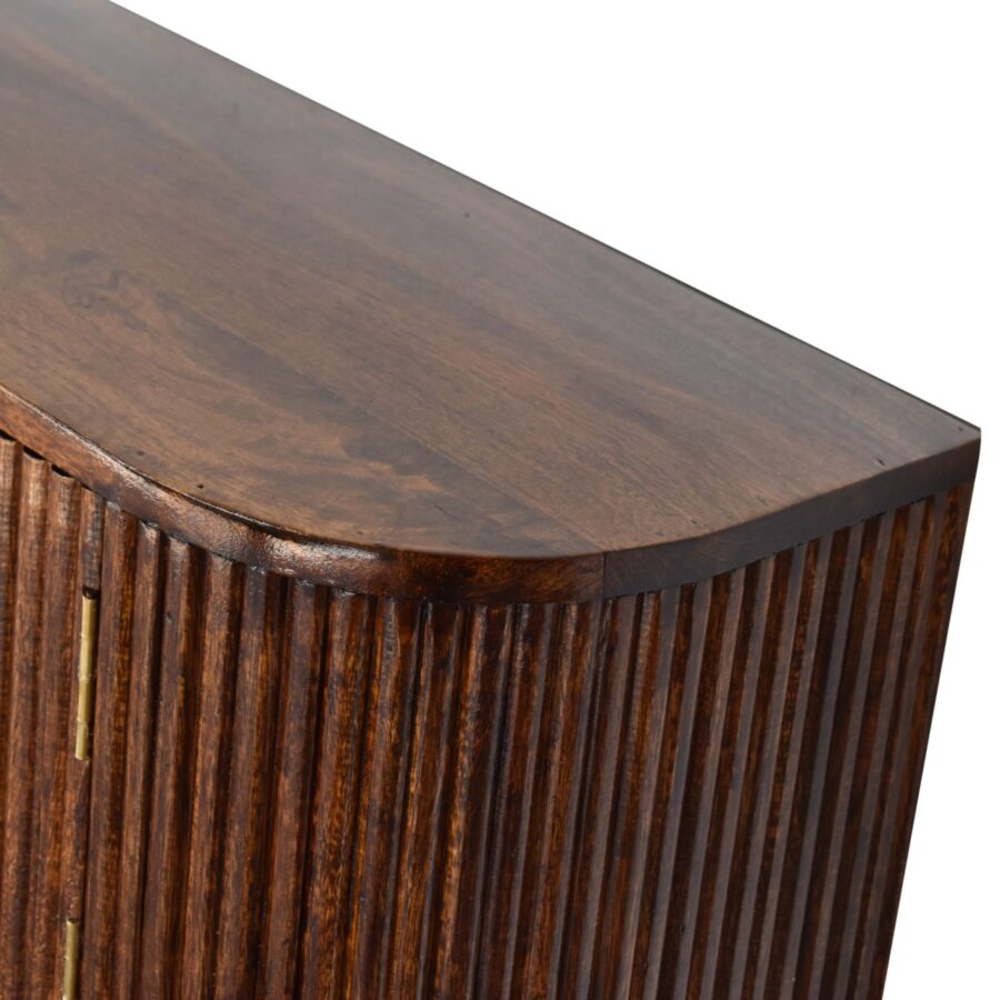 Chunky Chestnut Floating Bedside - Image 6