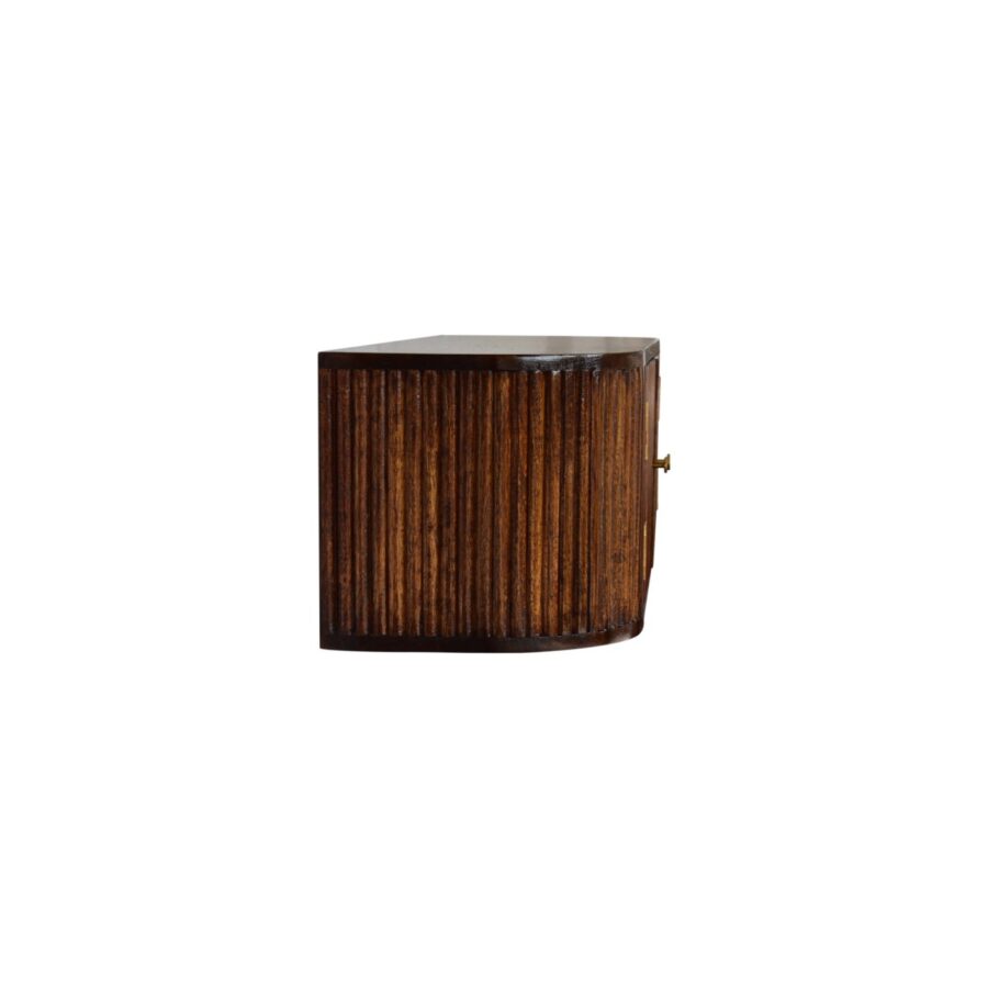 Chunky Chestnut Floating Bedside - Image 9