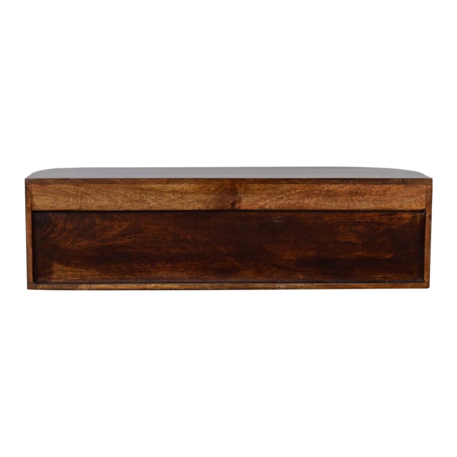 Chunky Chestnut Floating Bedside - Image 10