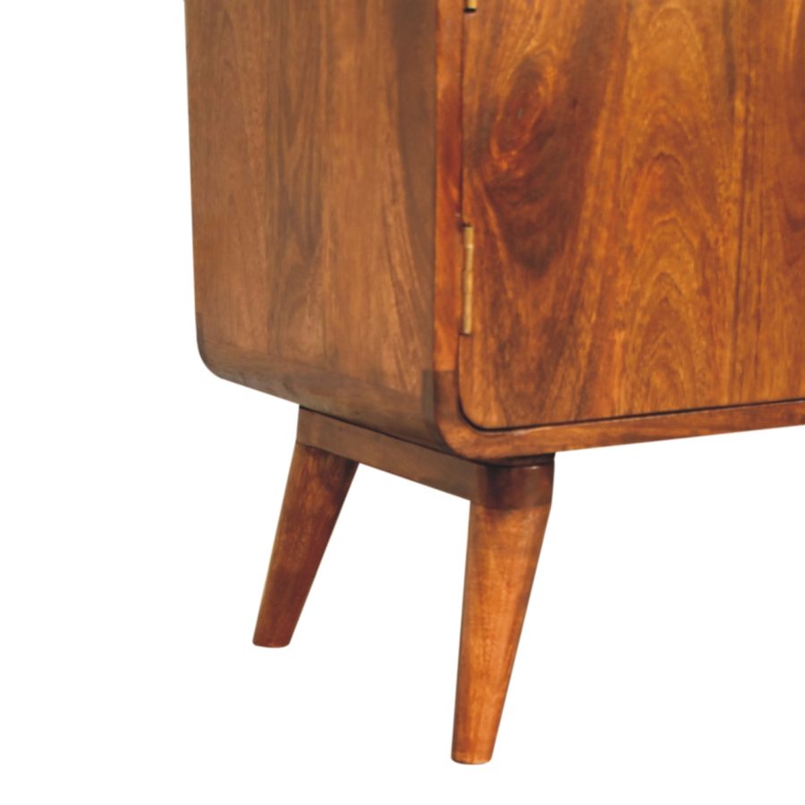 Curved Nordic Charm Cabinet - Image 9