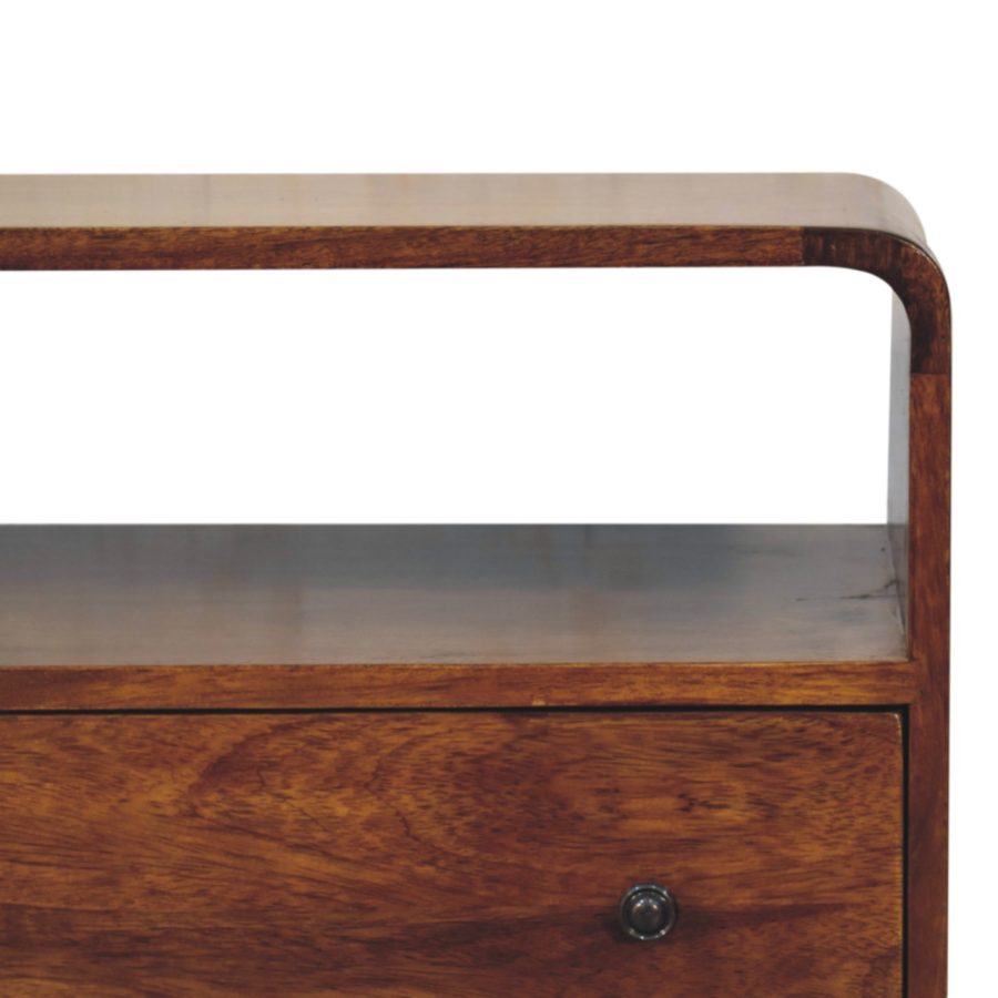 Curved Nordic Charm Console - Image 5