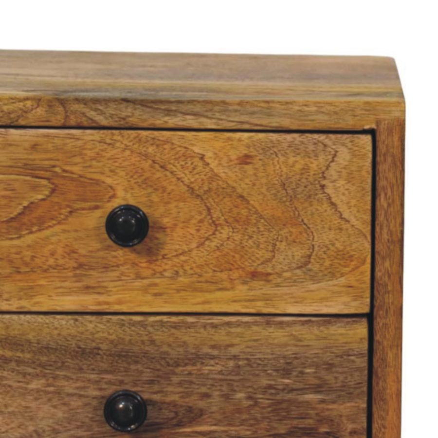 Solis 2-Drawer Oak-ish Wall Mounted Nightstand - Image 7