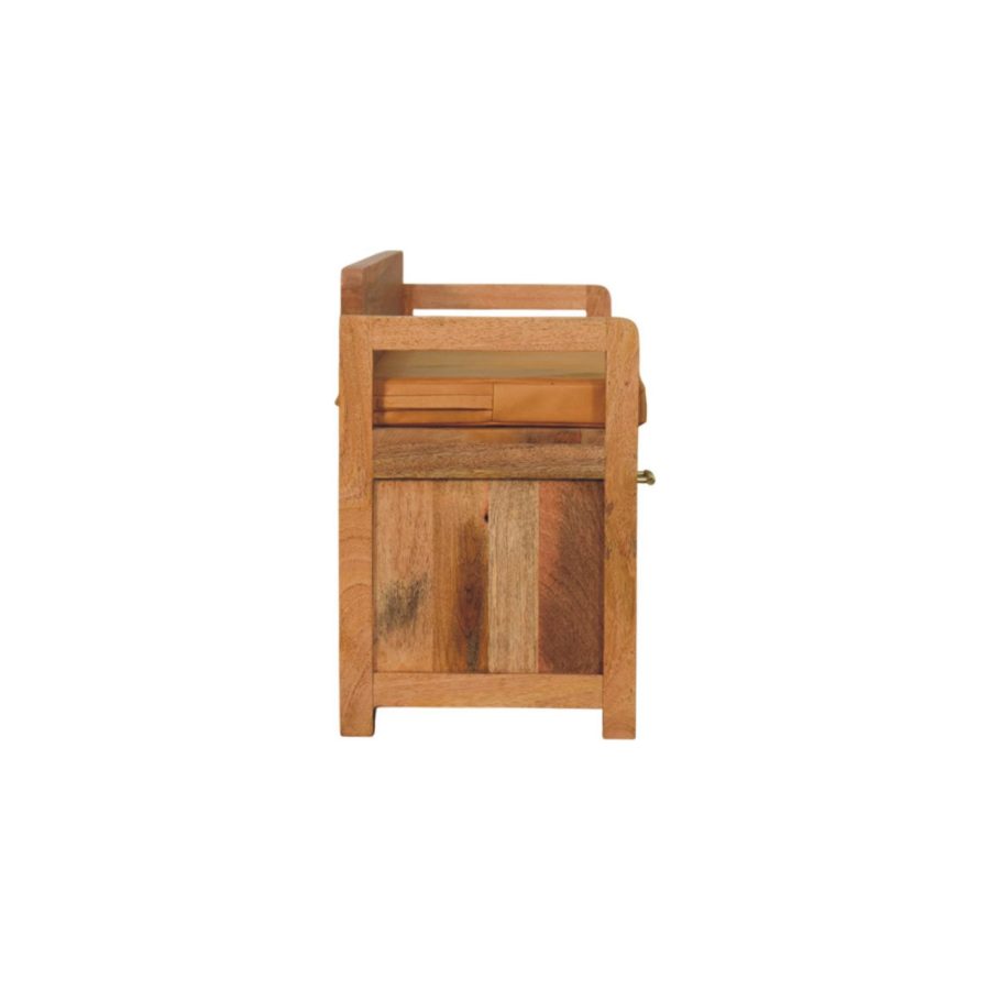 Oxford Oak-ish 2 Drawer Storage Bench - Image 9