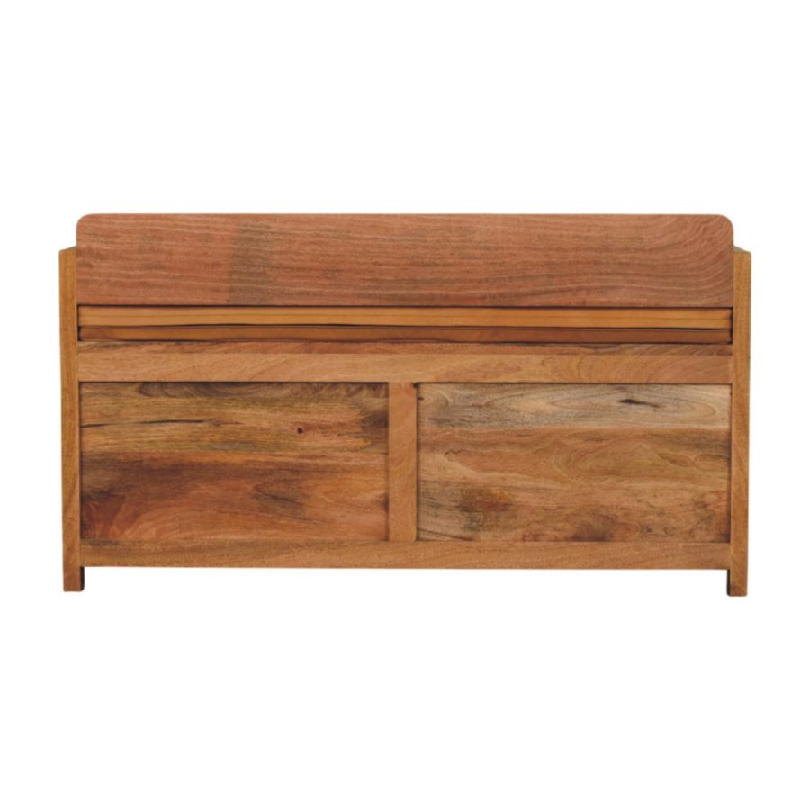 Oxford Oak-ish 2 Drawer Storage Bench - Image 10